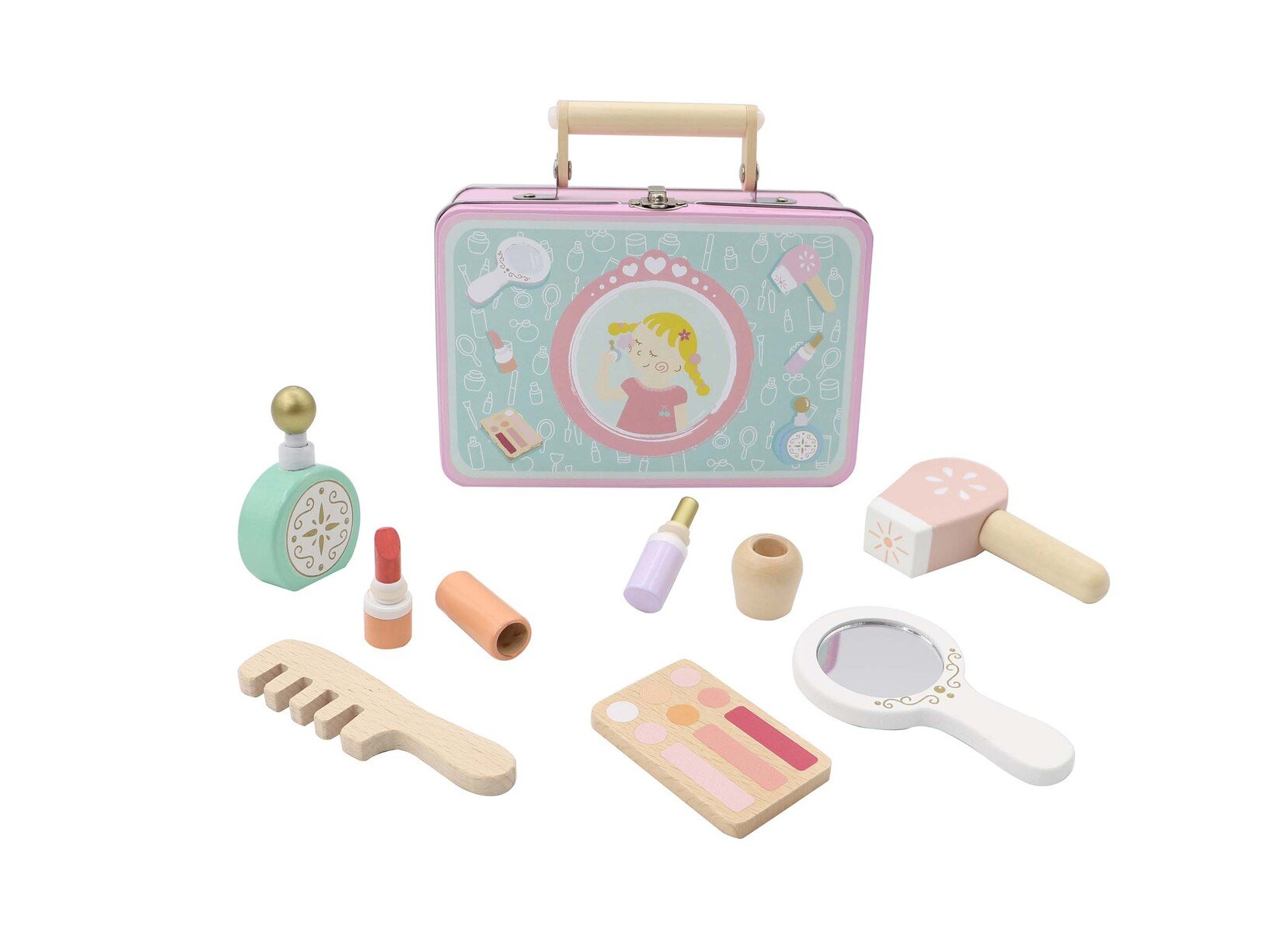 BEAUTY PLAYSET IN TIN CASE - Bamboo Sprout